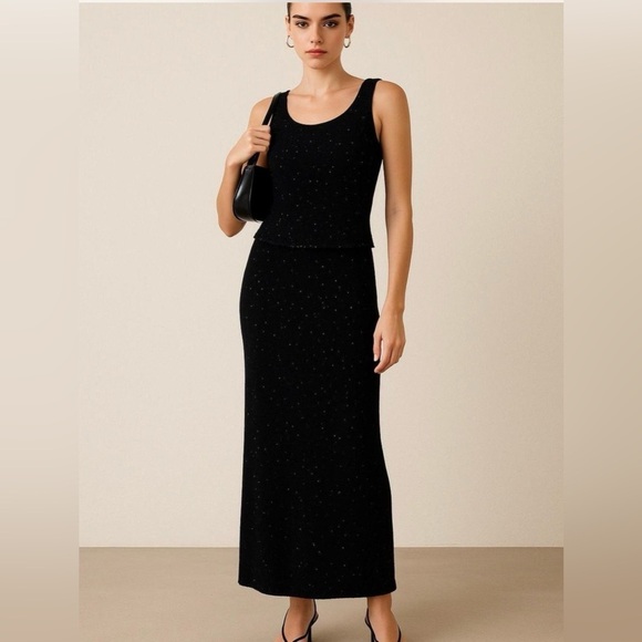 Scott McClintock Dresses & Skirts - Vintage Scott McClintock Sparkle Beaded Fringe Dress